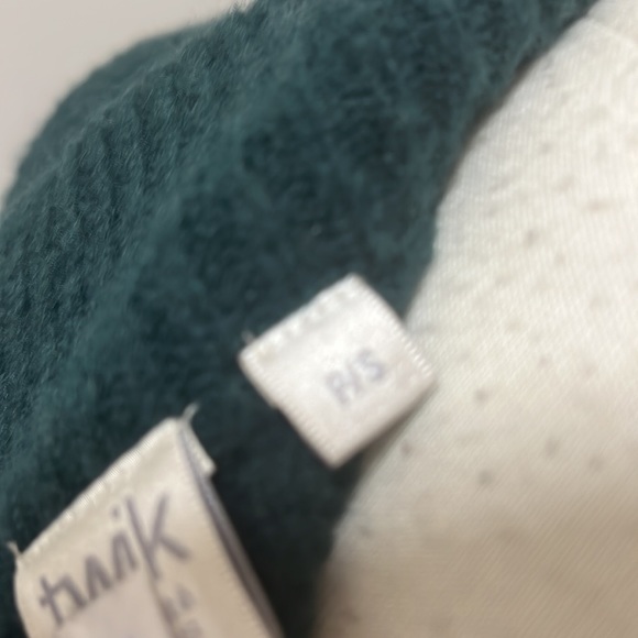 Long green cardigan with pockets - Picture 5 of 6